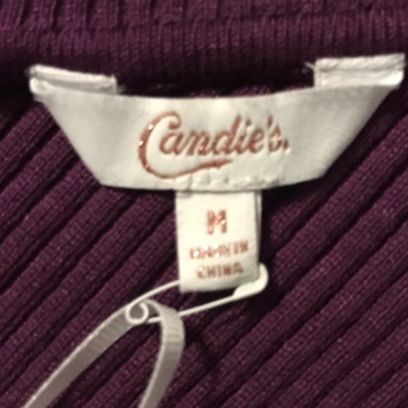 Portrait Collar Sweater- Purple - Picture 2 of 5
